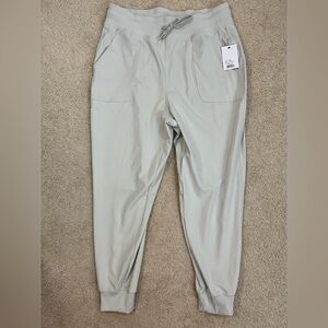 Stoic Ventures Women’s Jogger Pants Cream Gray XL